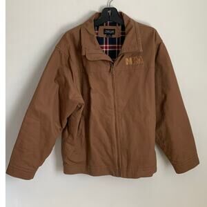 Burks Bay Men's Canvas Coat With NRA Logo And Concealed Carry Pocket XL